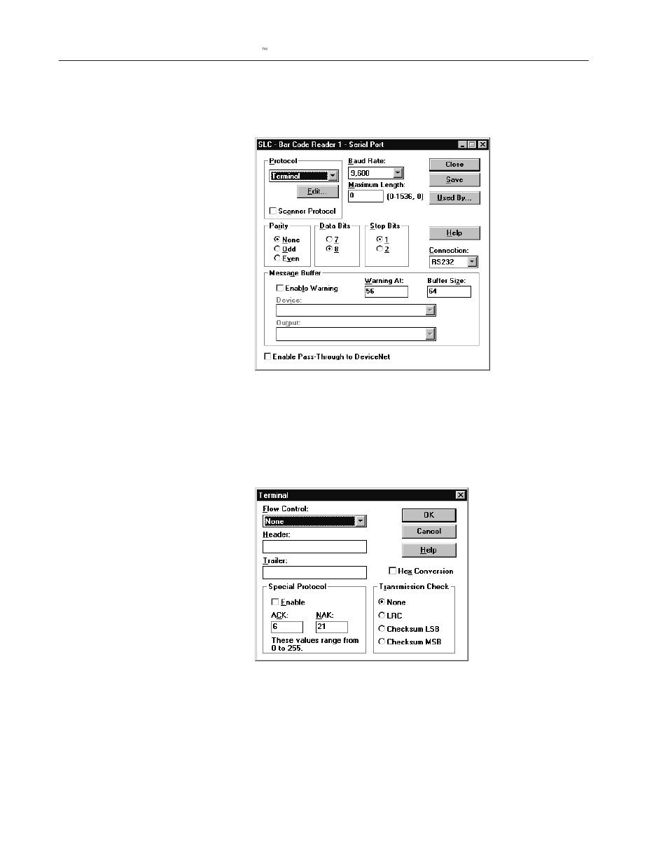 Rockwell Automation 2755-SNx Adaptascan Bar Code Readers User Manual | Page 103 / 354