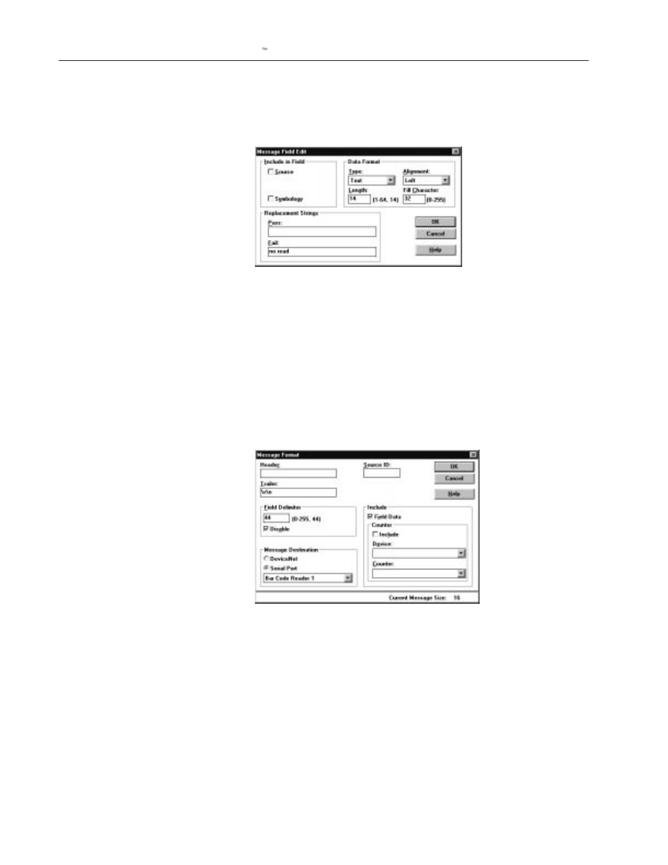 Rockwell Automation 2755-SNx Adaptascan Bar Code Readers User Manual | Page 105 / 354