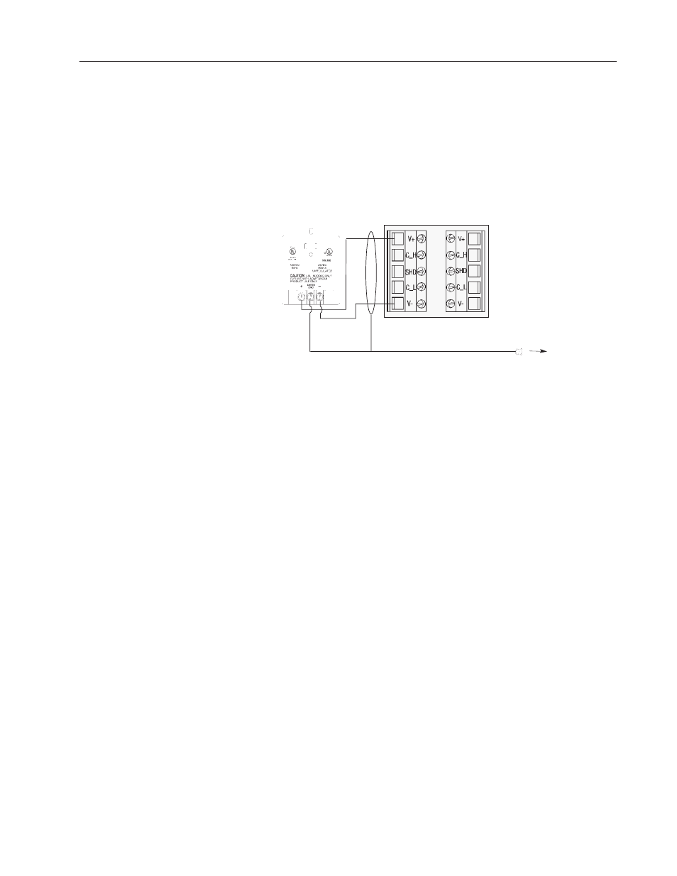 Connecting a power supply to the reader, Connecting to the dh-485 network | Rockwell Automation 2755-SNx Adaptascan Bar Code Readers User Manual | Page 109 / 354