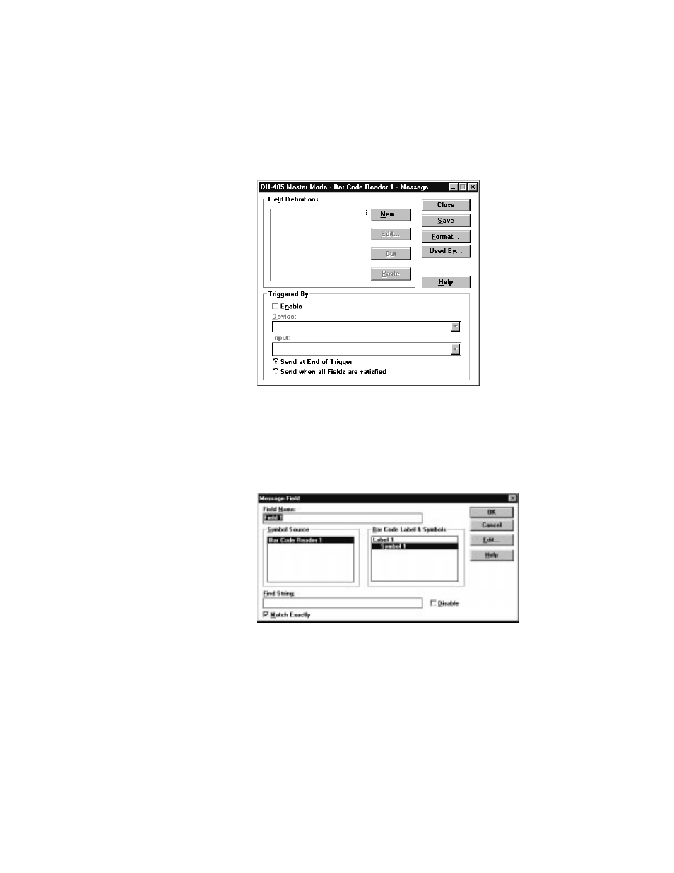 Rockwell Automation 2755-SNx Adaptascan Bar Code Readers User Manual | Page 120 / 354