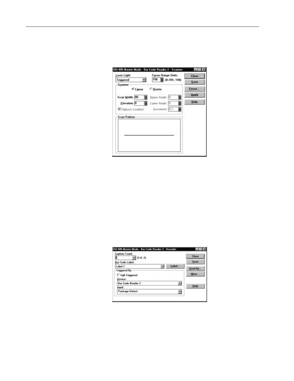 Rockwell Automation 2755-SNx Adaptascan Bar Code Readers User Manual | Page 124 / 354
