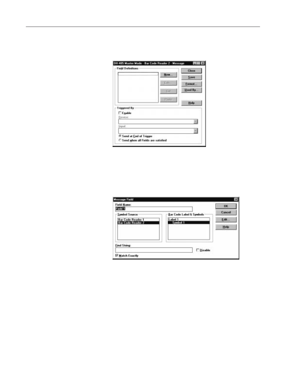 Rockwell Automation 2755-SNx Adaptascan Bar Code Readers User Manual | Page 126 / 354