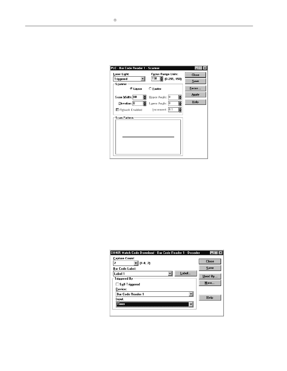 Rockwell Automation 2755-SNx Adaptascan Bar Code Readers User Manual | Page 136 / 354
