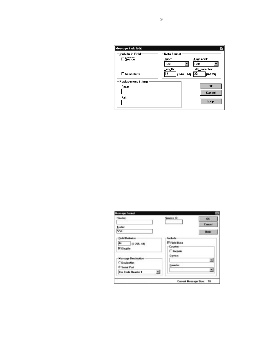 Rockwell Automation 2755-SNx Adaptascan Bar Code Readers User Manual | Page 139 / 354