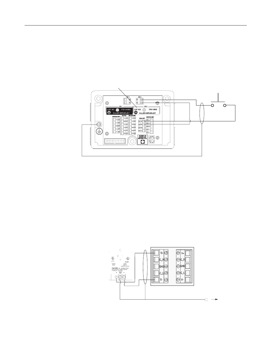 Internal power source, Connecting a power supply to the reader | Rockwell Automation 2755-SNx Adaptascan Bar Code Readers User Manual | Page 19 / 354