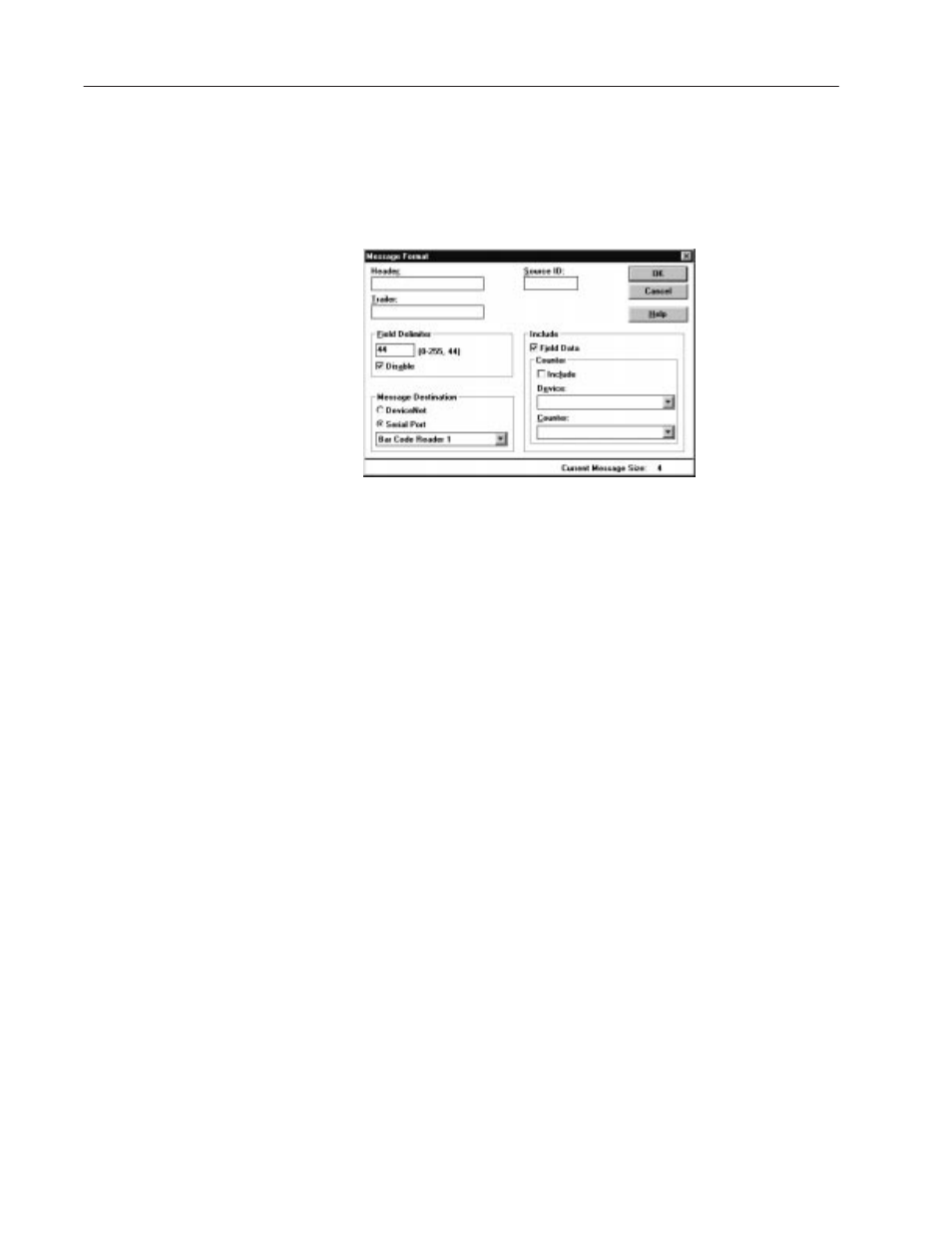 Sending the configuration to the reader, Running the application | Rockwell Automation 2755-SNx Adaptascan Bar Code Readers User Manual | Page 218 / 354