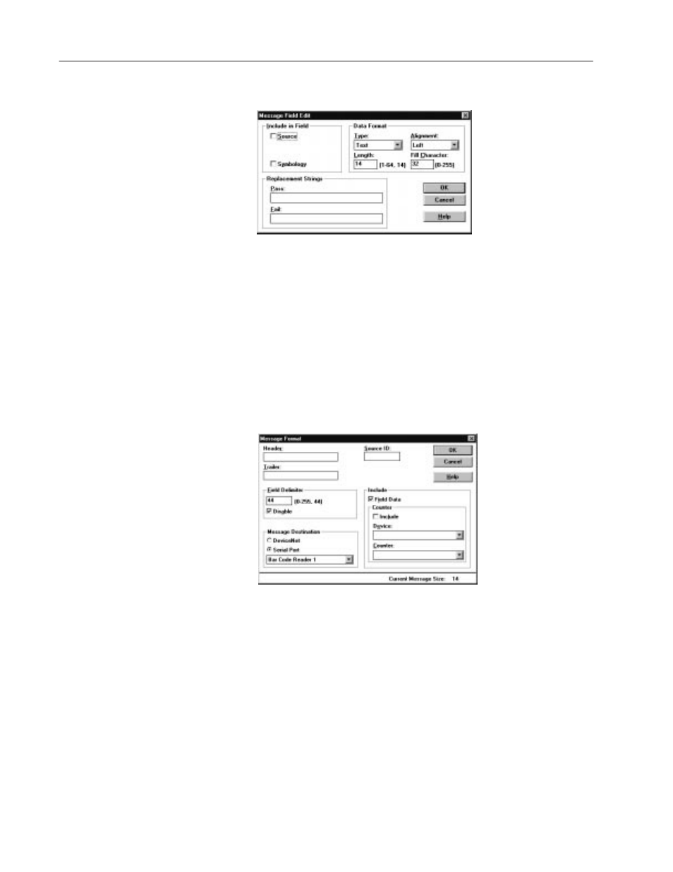 Rockwell Automation 2755-SNx Adaptascan Bar Code Readers User Manual | Page 321 / 354