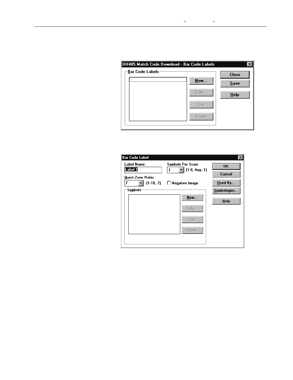 Rockwell Automation 2755-SNx Adaptascan Bar Code Readers User Manual | Page 63 / 354