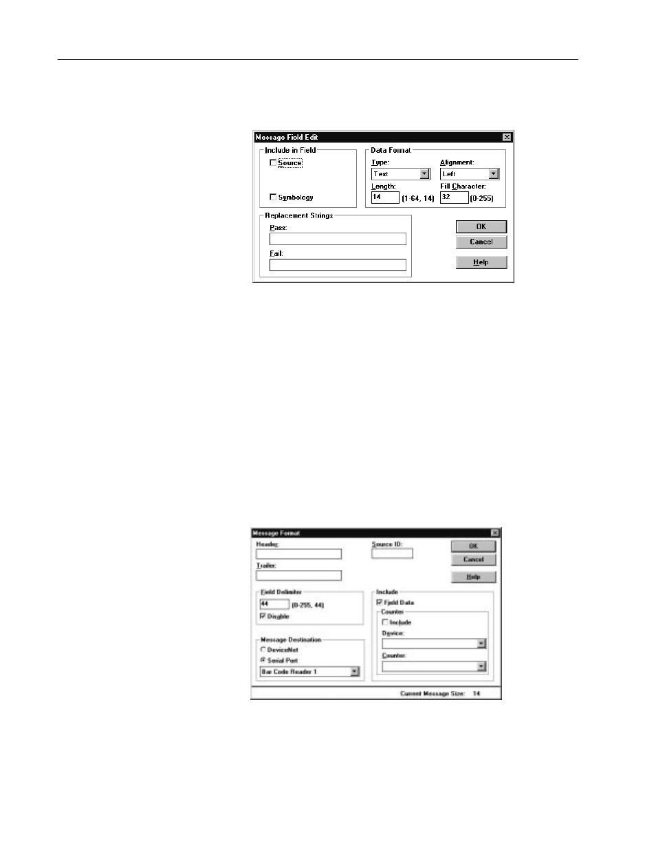 Rockwell Automation 2755-SNx Adaptascan Bar Code Readers User Manual | Page 94 / 354