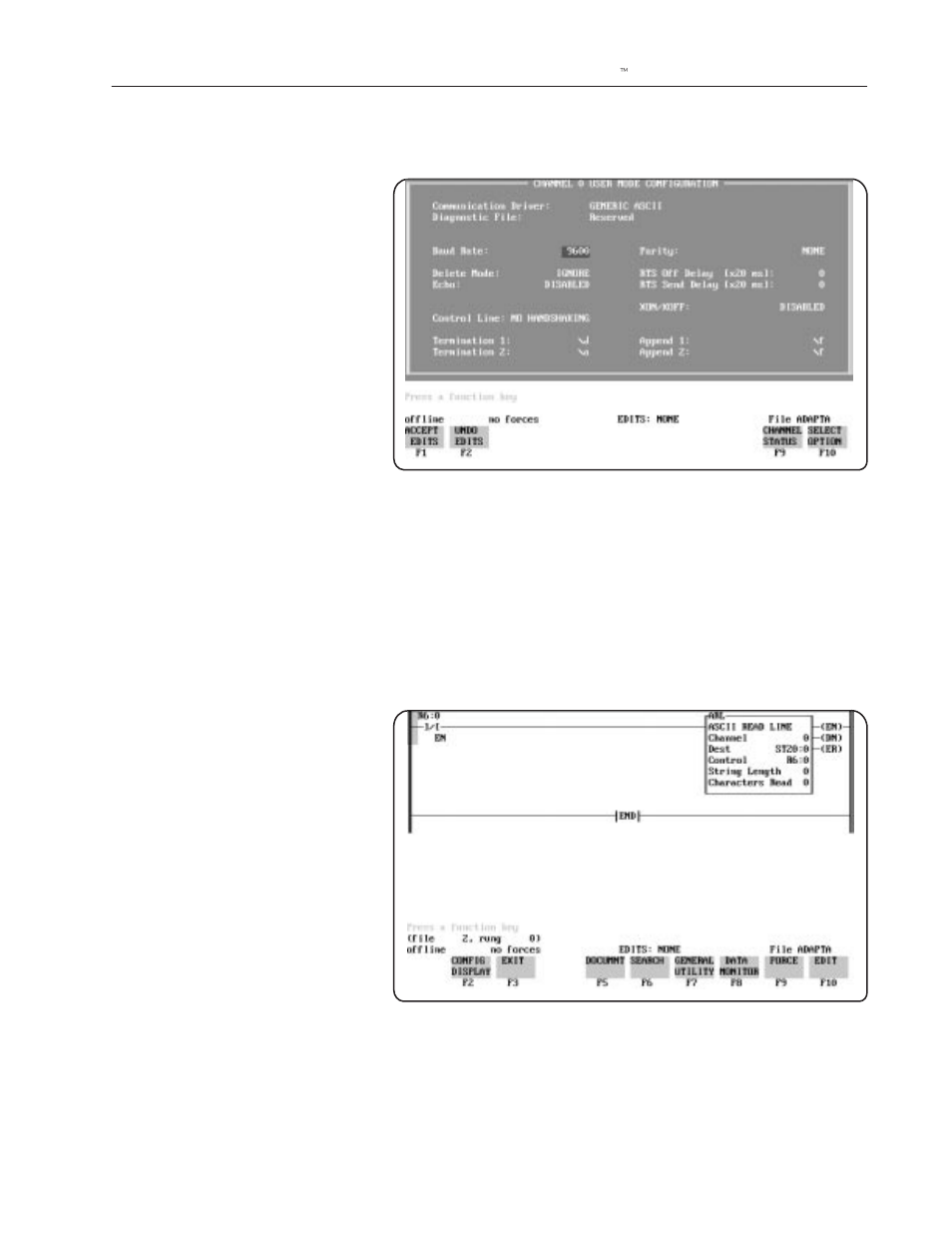 Slc ladder logic program | Rockwell Automation 2755-SNx Adaptascan Bar Code Readers User Manual | Page 98 / 354
