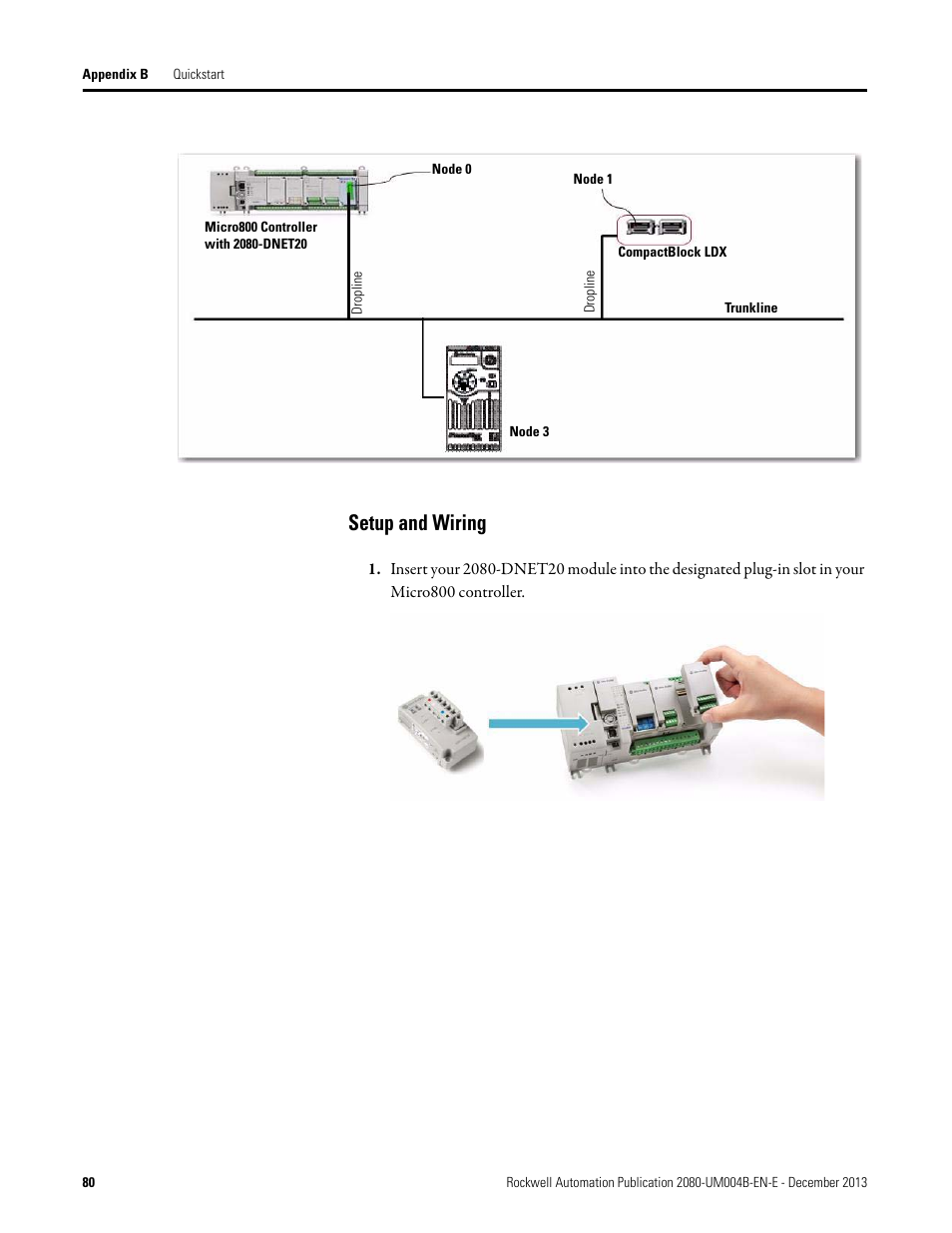 Setup and wiring | Rockwell Automation 2080 Micro800 Digital and Analog Plug-in Modules User Manual | Page 88 / 108