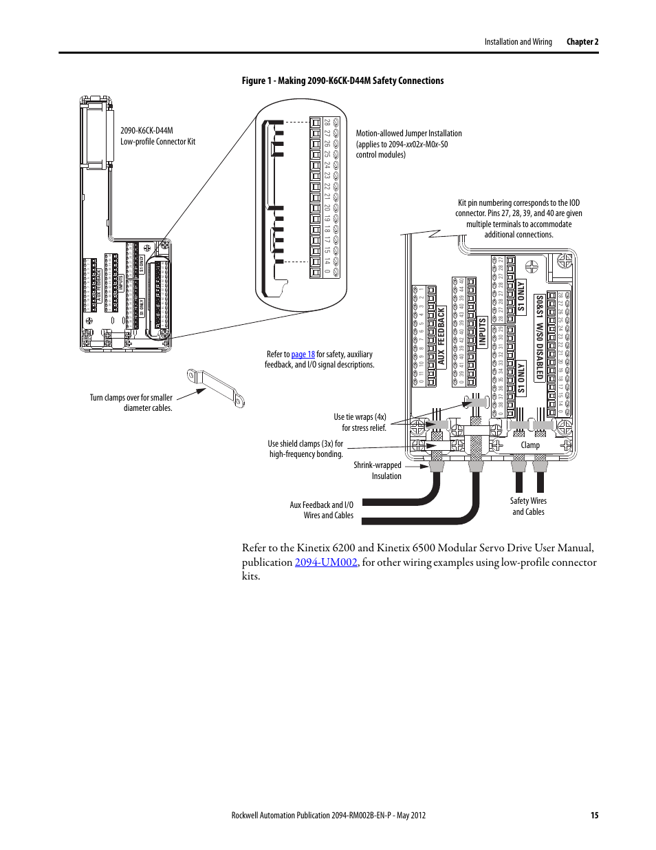 Rockwell Automation 2094-EN02D-M01-S0 Kinetix 6200 and Kinetix 6500 Safe Torque-off Safety Reference Manual User Manual | Page 15 / 42
