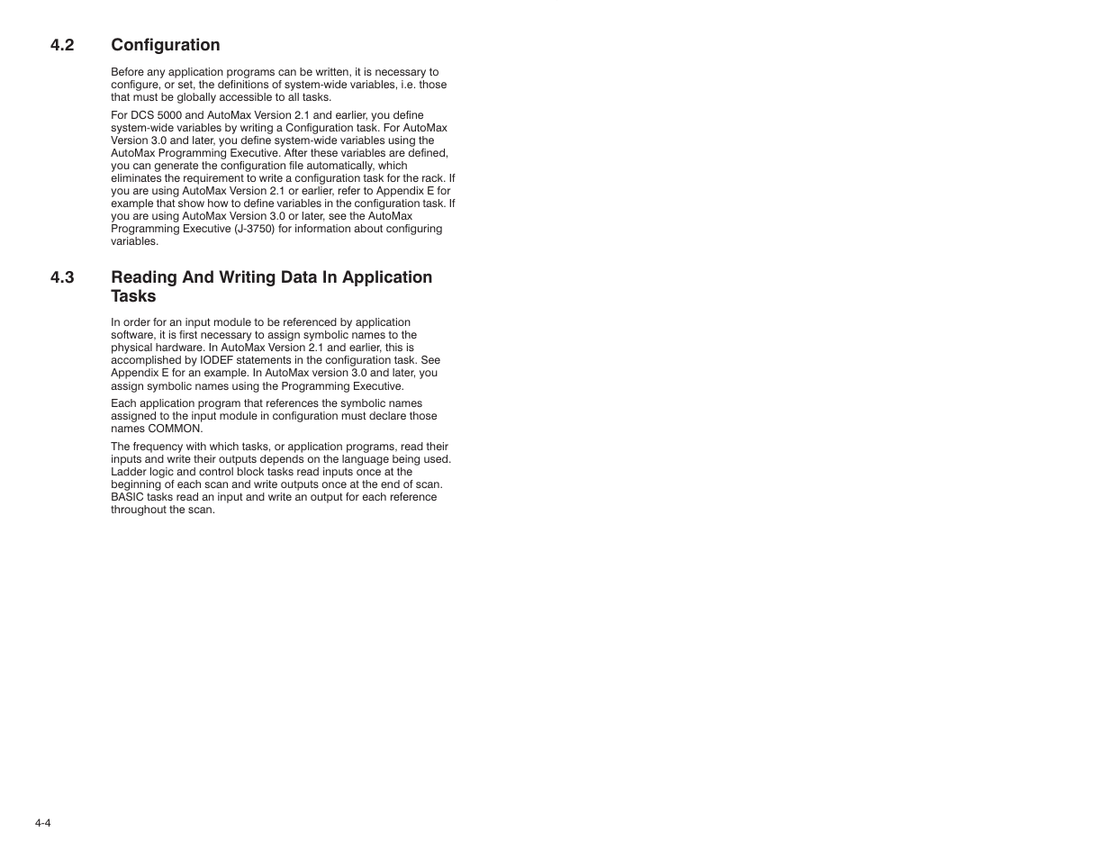 2 configuration, 3 reading and writing data in application tasks | Rockwell Automation 57C409 2 Channel Analog Input Module User Manual | Page 20 / 44