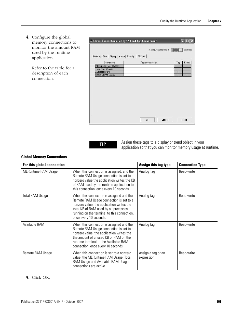 Rockwell Automation Migrating PanelView Enhanced Terminal Applications User Manual | Page 101 / 160