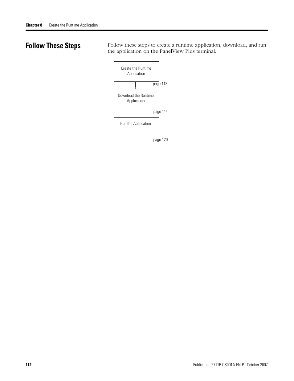 Follow these steps | Rockwell Automation Migrating PanelView Enhanced Terminal Applications User Manual | Page 112 / 160