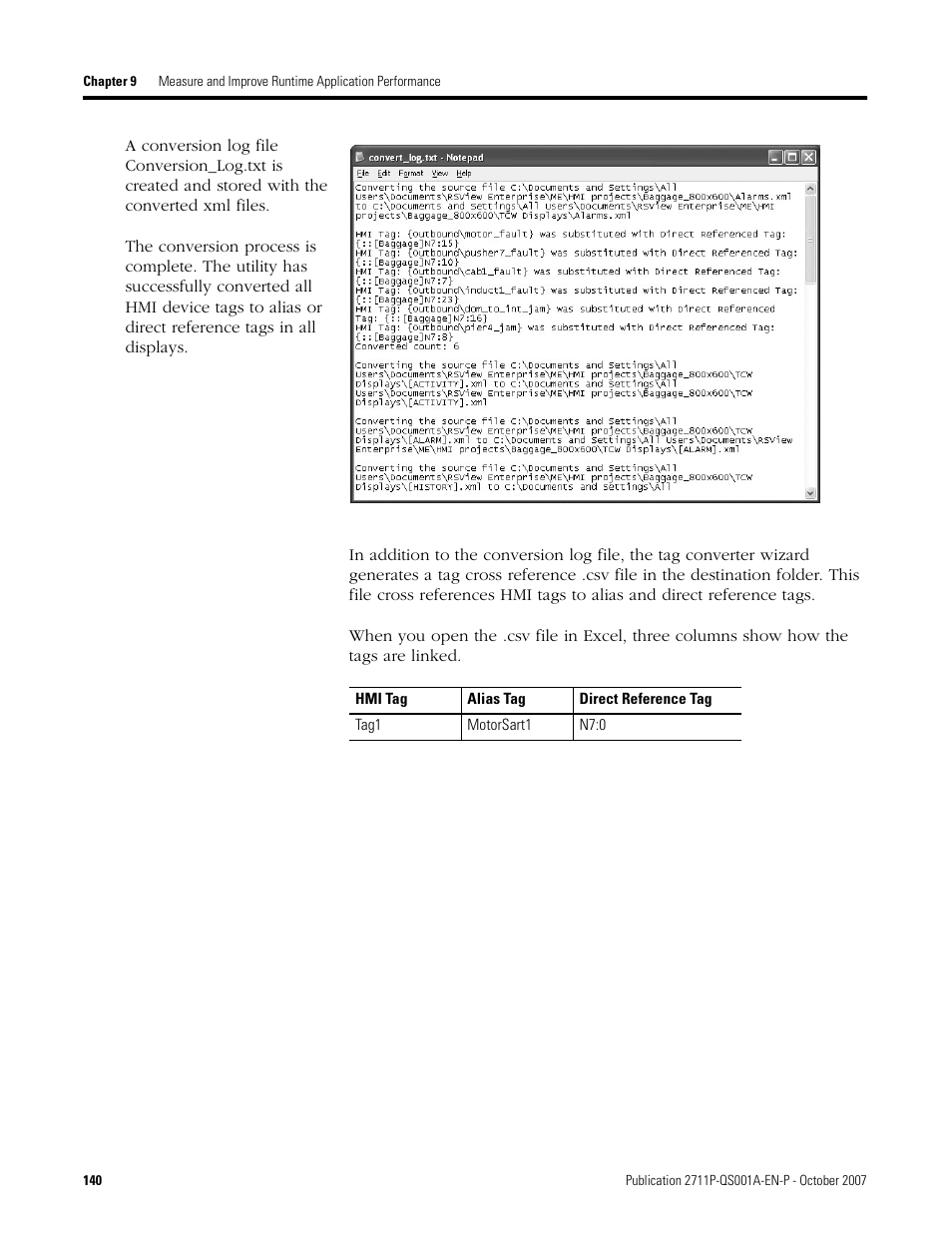 Rockwell Automation Migrating PanelView Enhanced Terminal Applications User Manual | Page 140 / 160