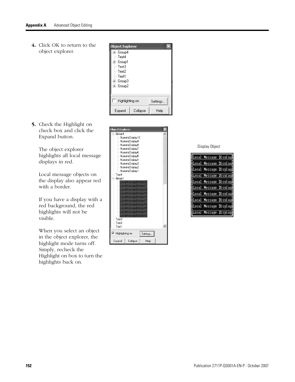 Rockwell Automation Migrating PanelView Enhanced Terminal Applications User Manual | Page 152 / 160