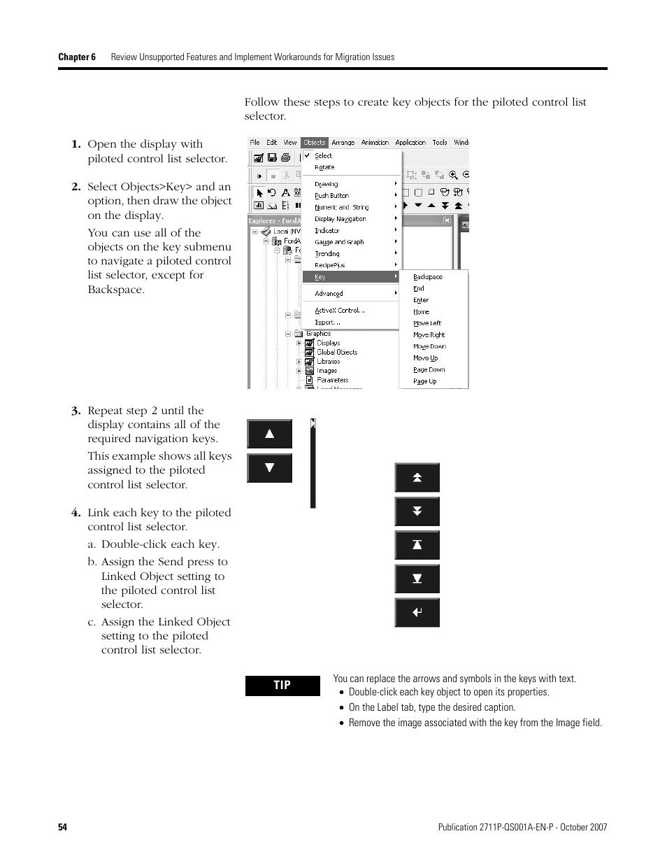 Rockwell Automation Migrating PanelView Enhanced Terminal Applications User Manual | Page 54 / 160