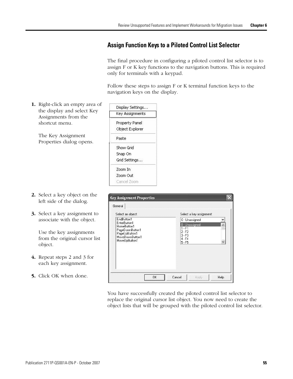 Rockwell Automation Migrating PanelView Enhanced Terminal Applications User Manual | Page 55 / 160