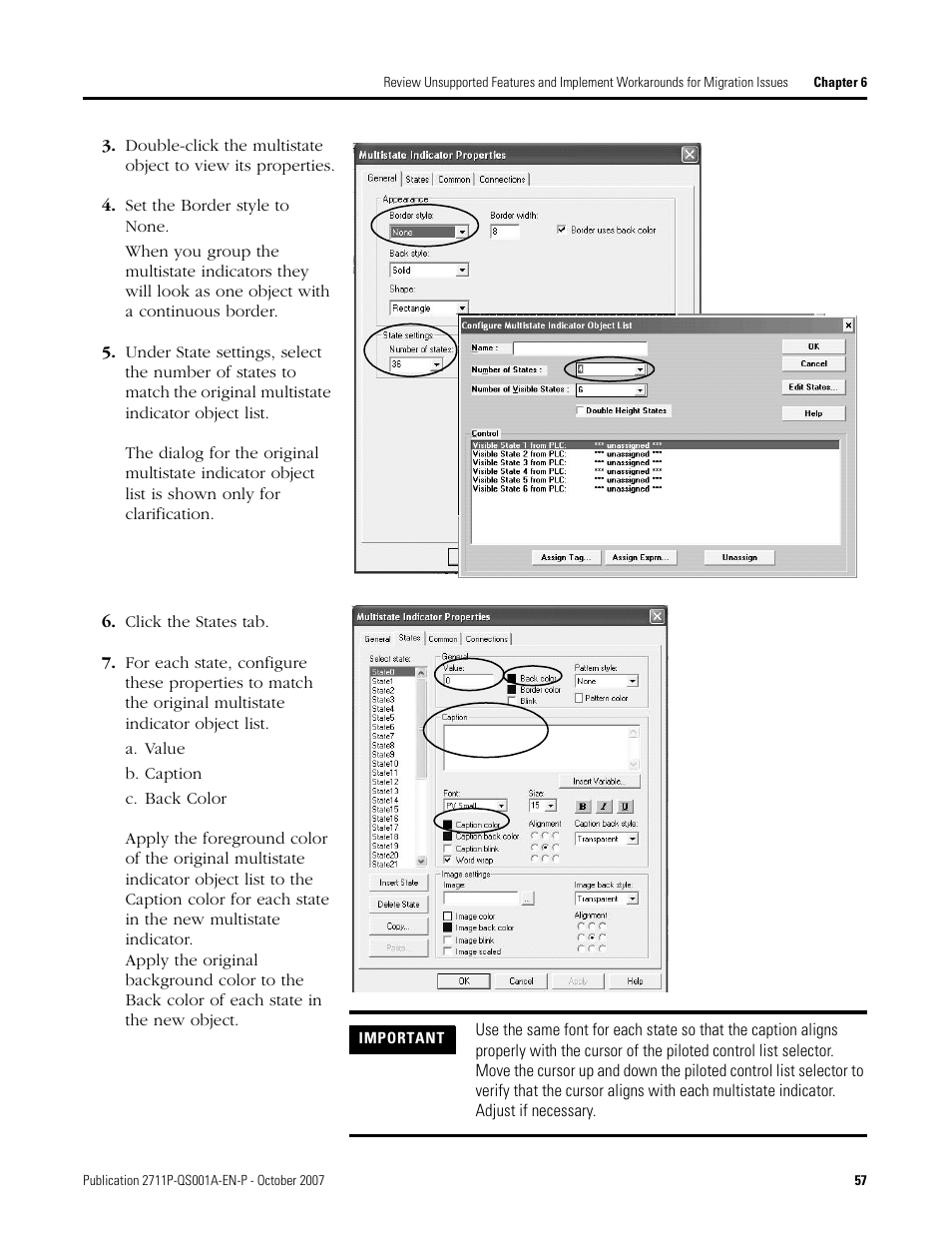 Rockwell Automation Migrating PanelView Enhanced Terminal Applications User Manual | Page 57 / 160