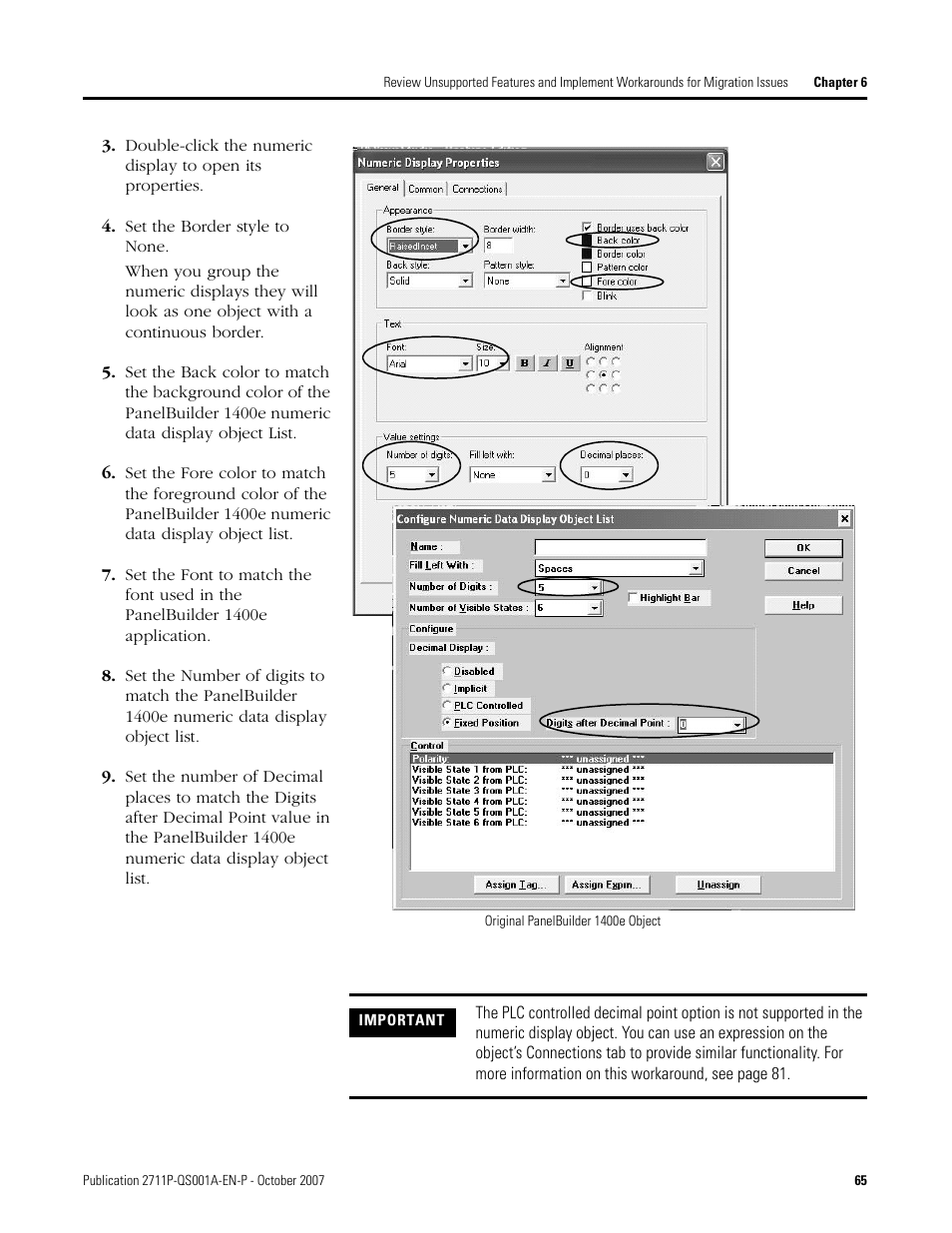 Rockwell Automation Migrating PanelView Enhanced Terminal Applications User Manual | Page 65 / 160