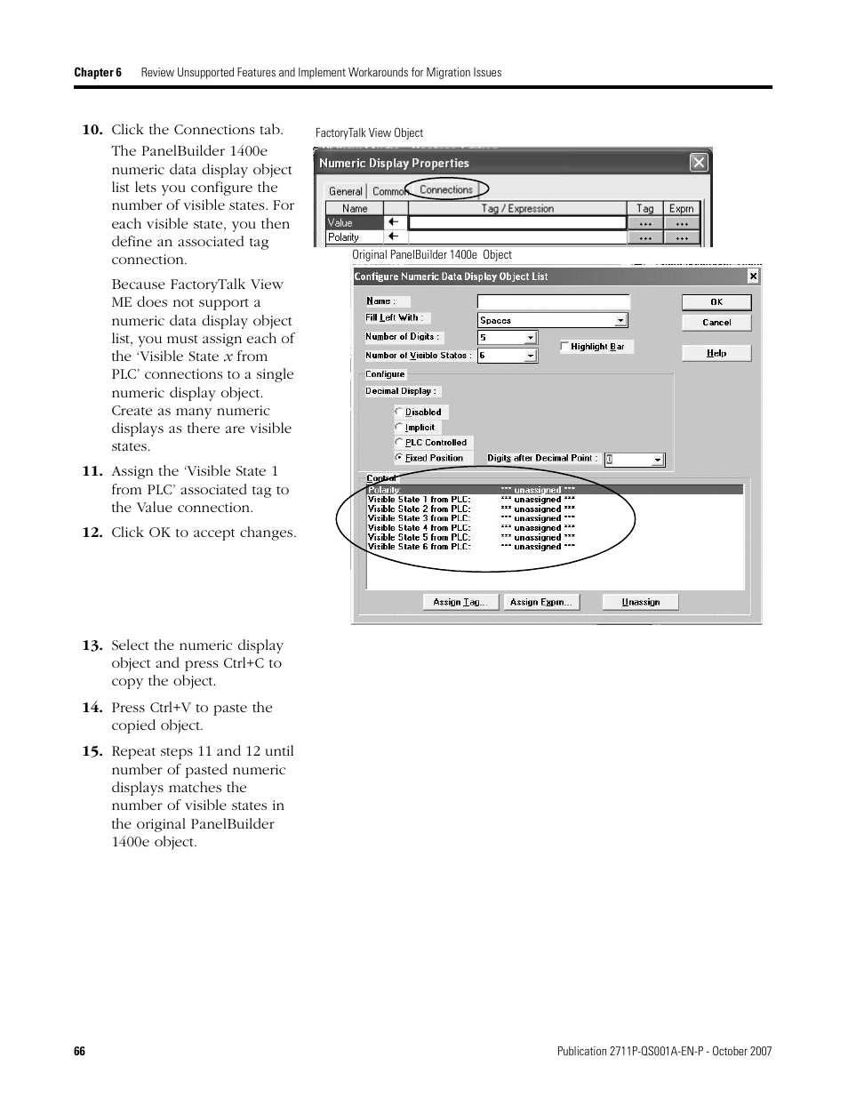 Rockwell Automation Migrating PanelView Enhanced Terminal Applications User Manual | Page 66 / 160