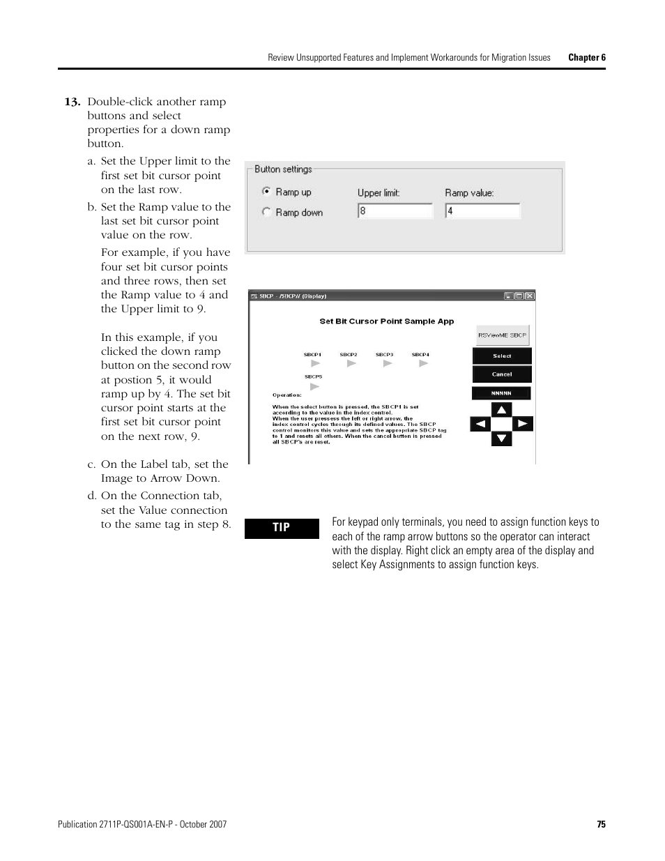 Rockwell Automation Migrating PanelView Enhanced Terminal Applications User Manual | Page 75 / 160