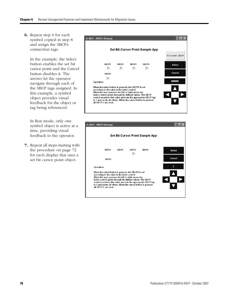 Rockwell Automation Migrating PanelView Enhanced Terminal Applications User Manual | Page 78 / 160