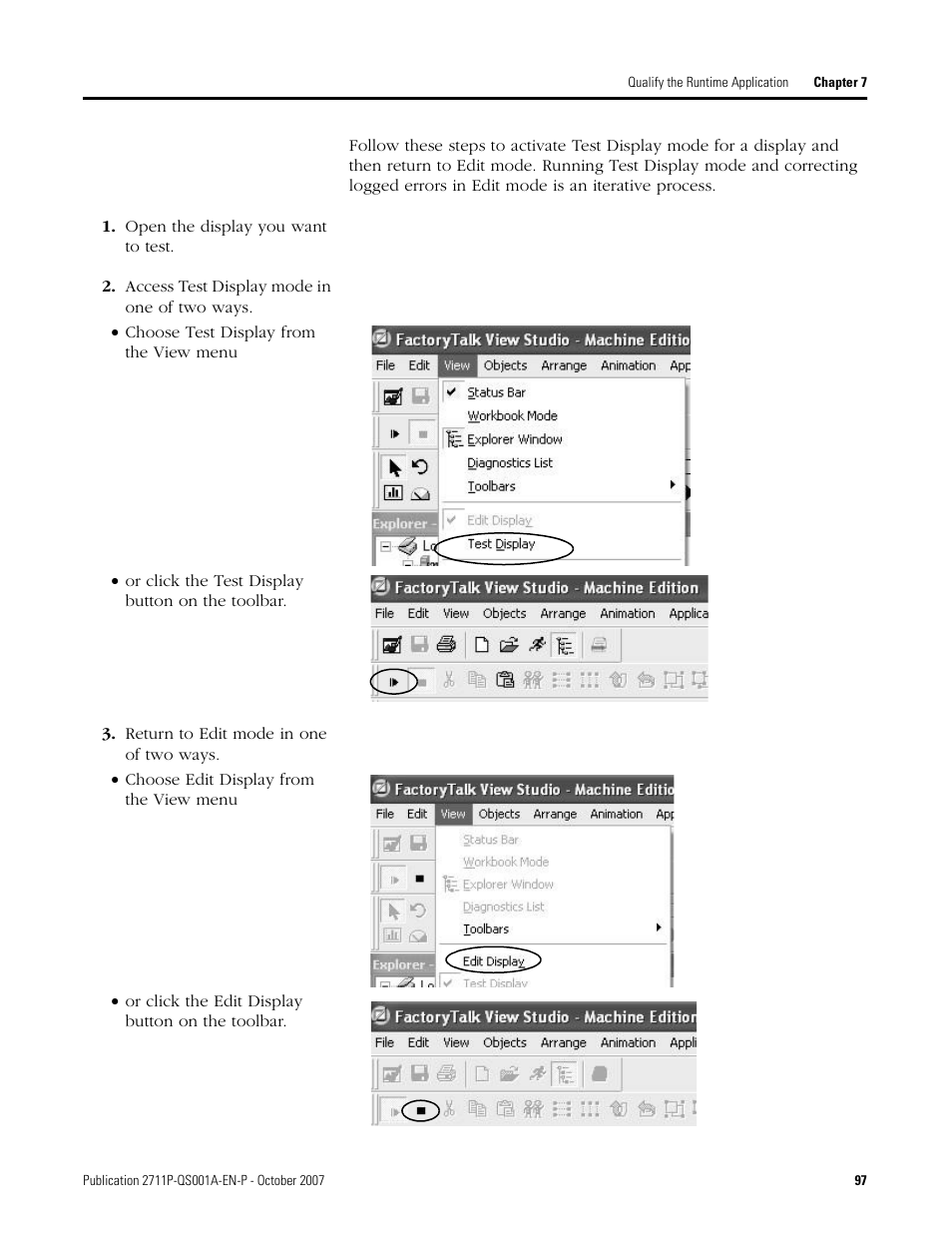 Rockwell Automation Migrating PanelView Enhanced Terminal Applications User Manual | Page 97 / 160