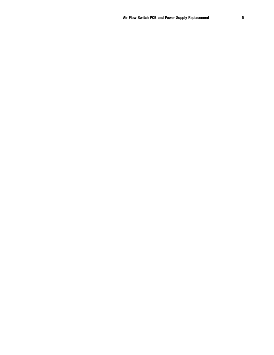 Rockwell Automation 2364E INST Air Flow Switch PCB and Pwr Sup Replacement User Manual | Page 5 / 6