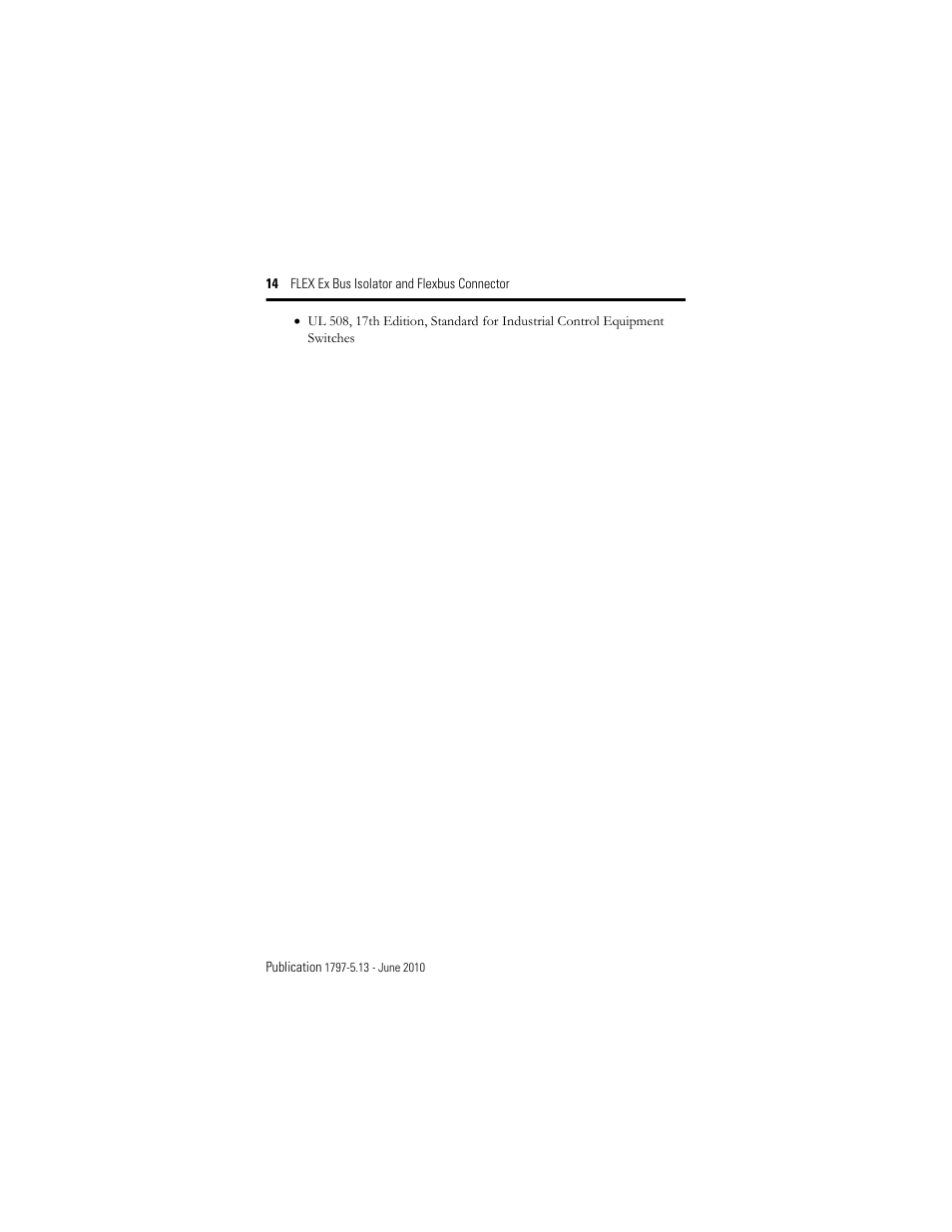 Rockwell Automation 1797-CEC FLEX Ex Bus Isolator and Flexbus Connector User Manual | Page 14 / 28