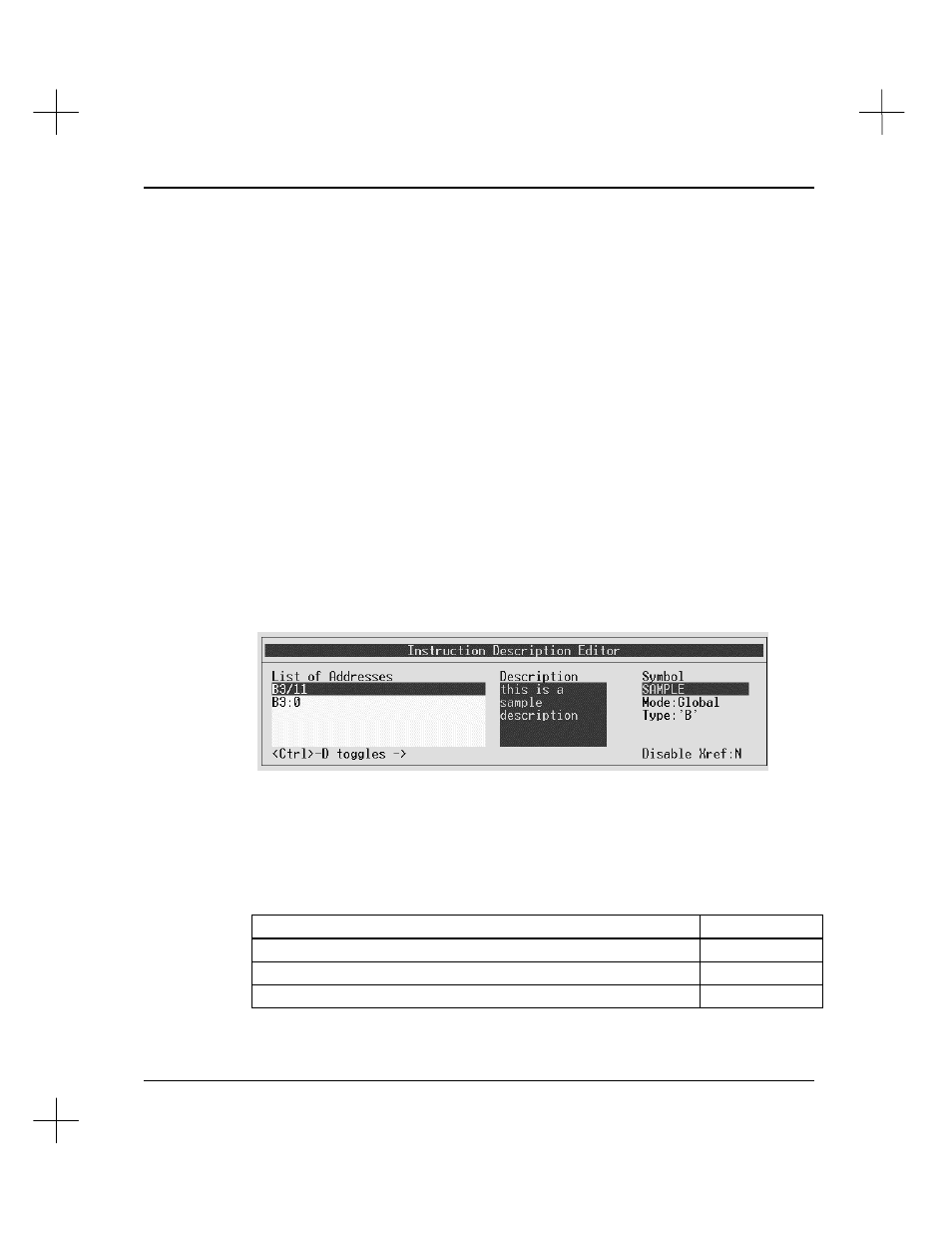 Describing addresses | Rockwell Automation 9323-S5500D A.I. SERIES MICROLOGIX 1000 AND PLC-500 SOFTW User Manual | Page 173 / 547