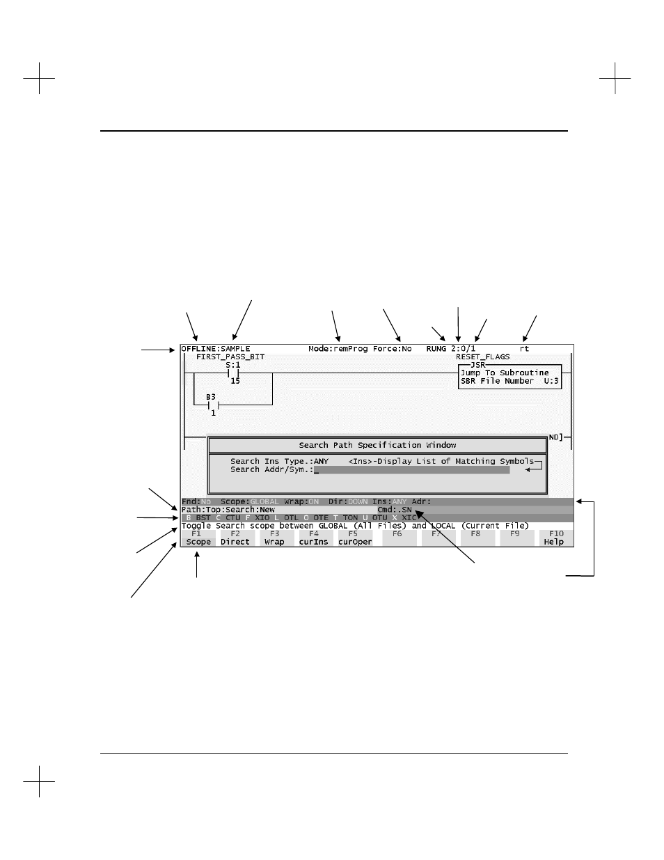 Using plc-500 a.i, Screen layout | Rockwell Automation 9323-S5500D A.I. SERIES MICROLOGIX 1000 AND PLC-500 SOFTW User Manual | Page 18 / 547