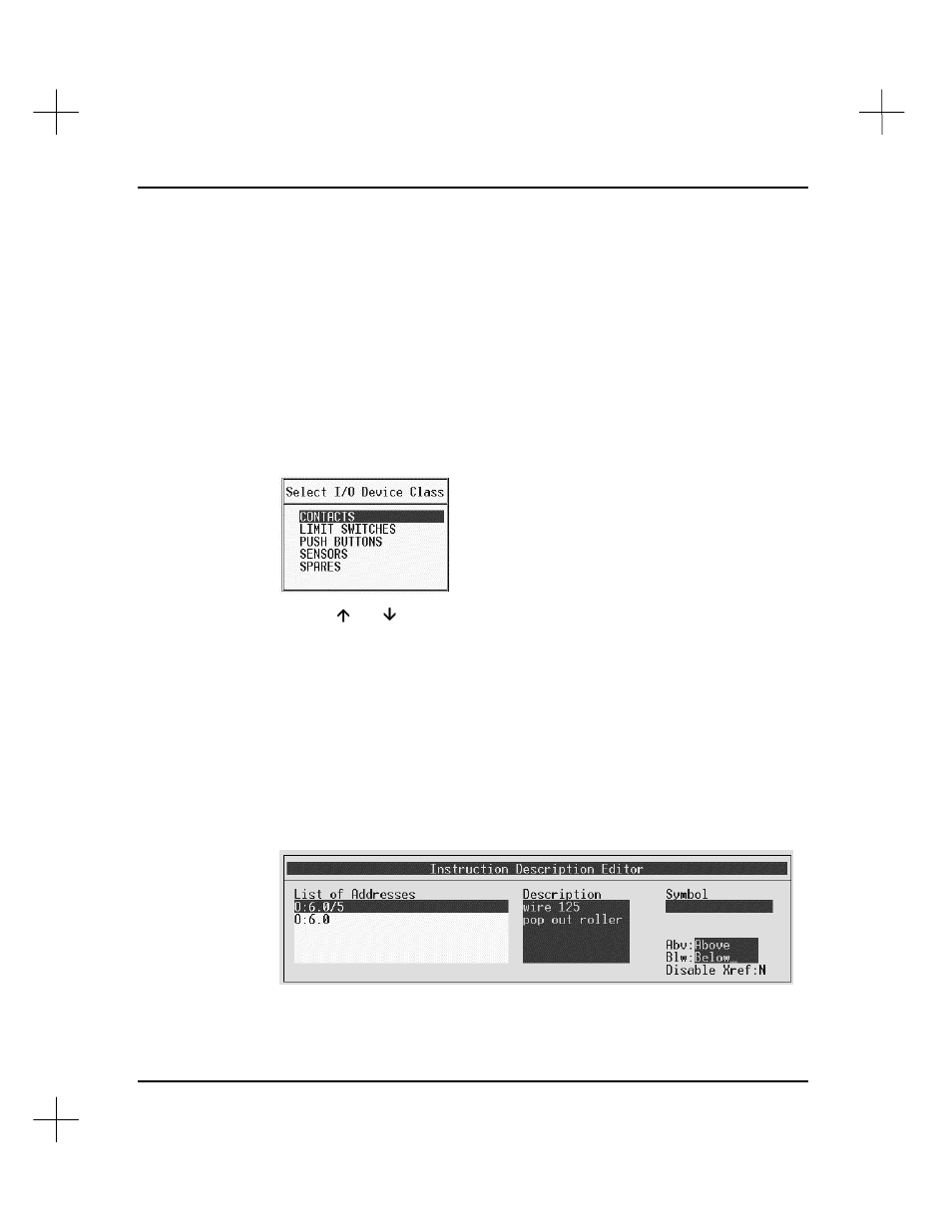 Device code assignment | Rockwell Automation 9323-S5500D A.I. SERIES MICROLOGIX 1000 AND PLC-500 SOFTW User Manual | Page 188 / 547