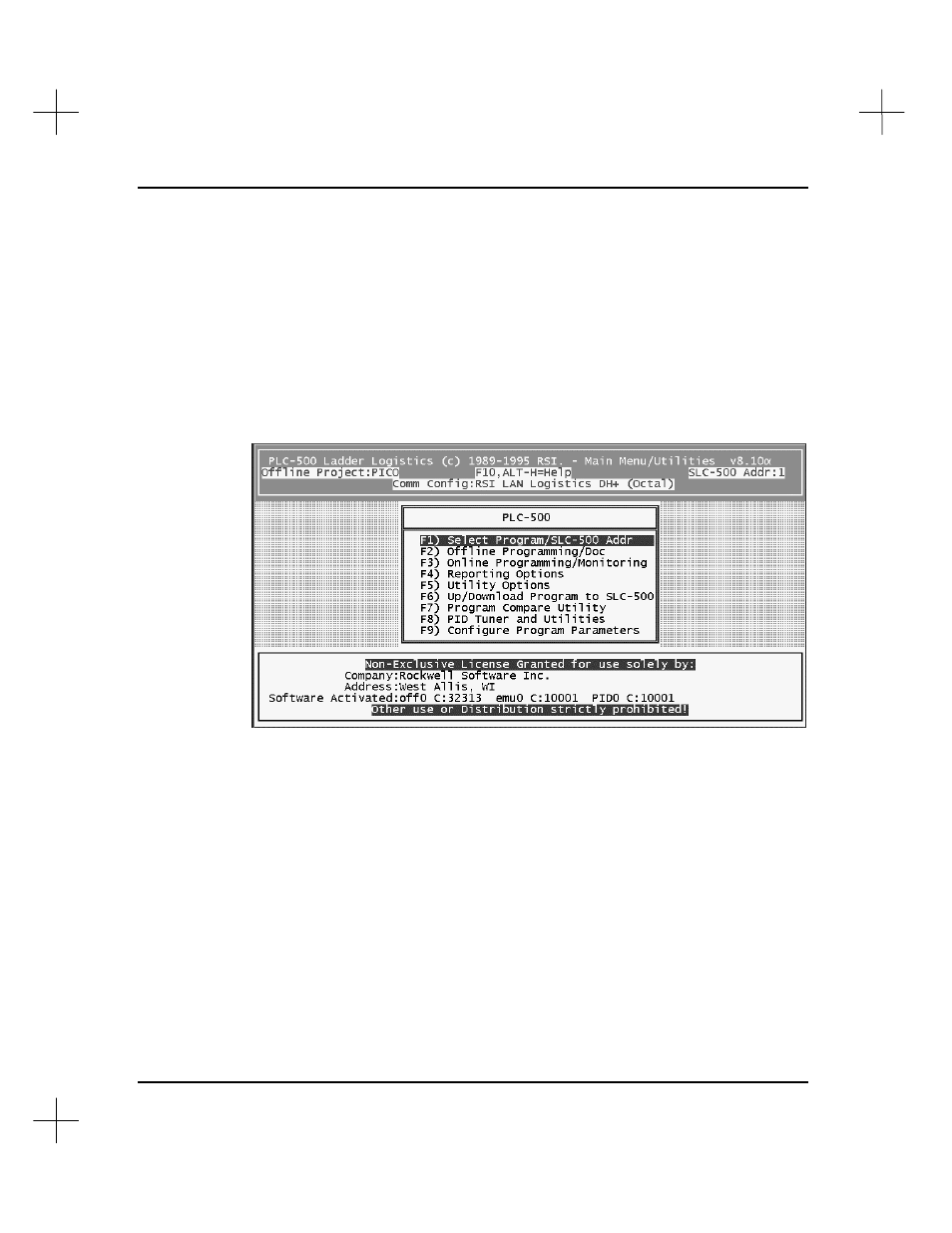 Starting plc-500 a.i | Rockwell Automation 9323-S5500D A.I. SERIES MICROLOGIX 1000 AND PLC-500 SOFTW User Manual | Page 19 / 547