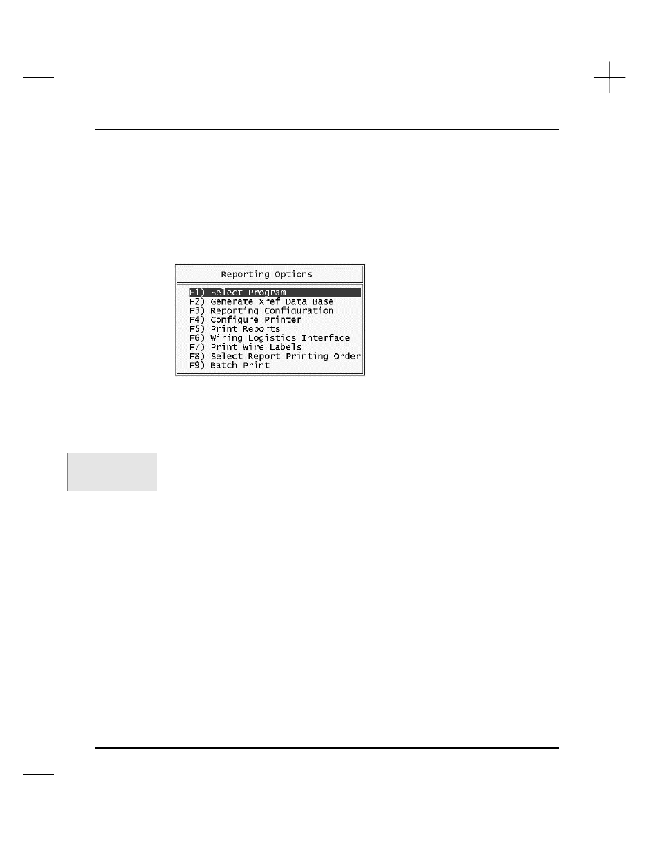 Accessing the reporting options menu | Rockwell Automation 9323-S5500D A.I. SERIES MICROLOGIX 1000 AND PLC-500 SOFTW User Manual | Page 238 / 547