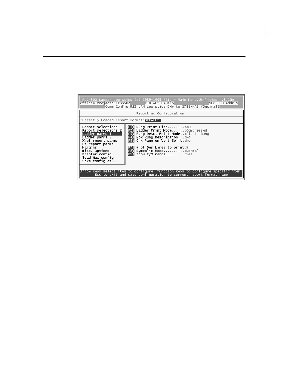 Rockwell Automation 9323-S5500D A.I. SERIES MICROLOGIX 1000 AND PLC-500 SOFTW User Manual | Page 249 / 547