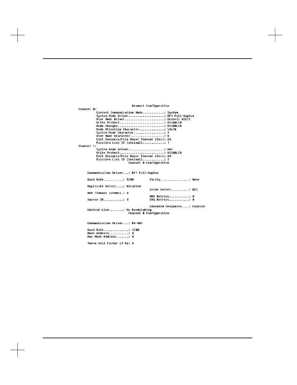 Processor config report | Rockwell Automation 9323-S5500D A.I. SERIES MICROLOGIX 1000 AND PLC-500 SOFTW User Manual | Page 270 / 547