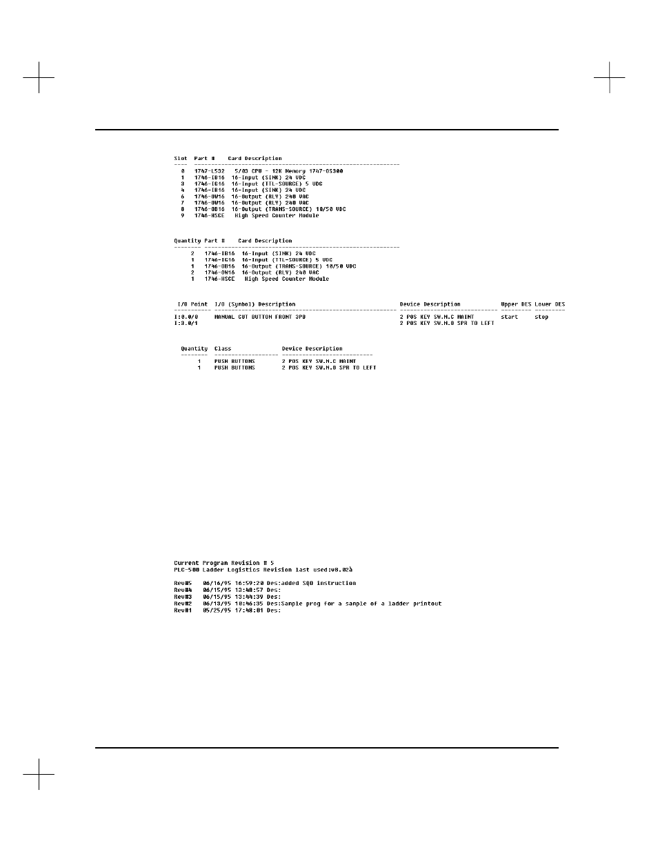 Revision history | Rockwell Automation 9323-S5500D A.I. SERIES MICROLOGIX 1000 AND PLC-500 SOFTW User Manual | Page 274 / 547