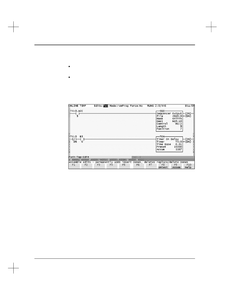 Rockwell Automation 9323-S5500D A.I. SERIES MICROLOGIX 1000 AND PLC-500 SOFTW User Manual | Page 423 / 547