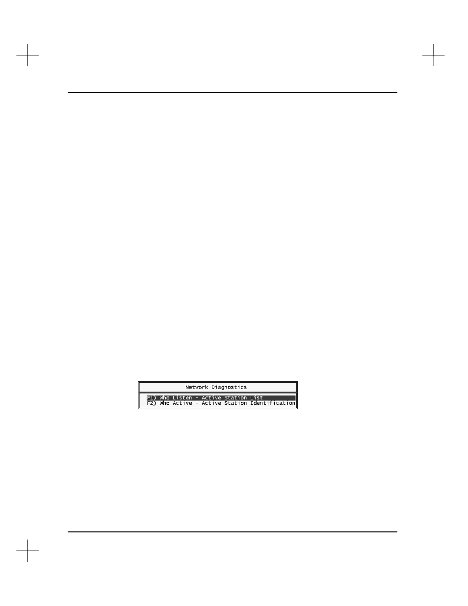 Network diagnostics (who), Who listen | Rockwell Automation 9323-S5500D A.I. SERIES MICROLOGIX 1000 AND PLC-500 SOFTW User Manual | Page 433 / 547