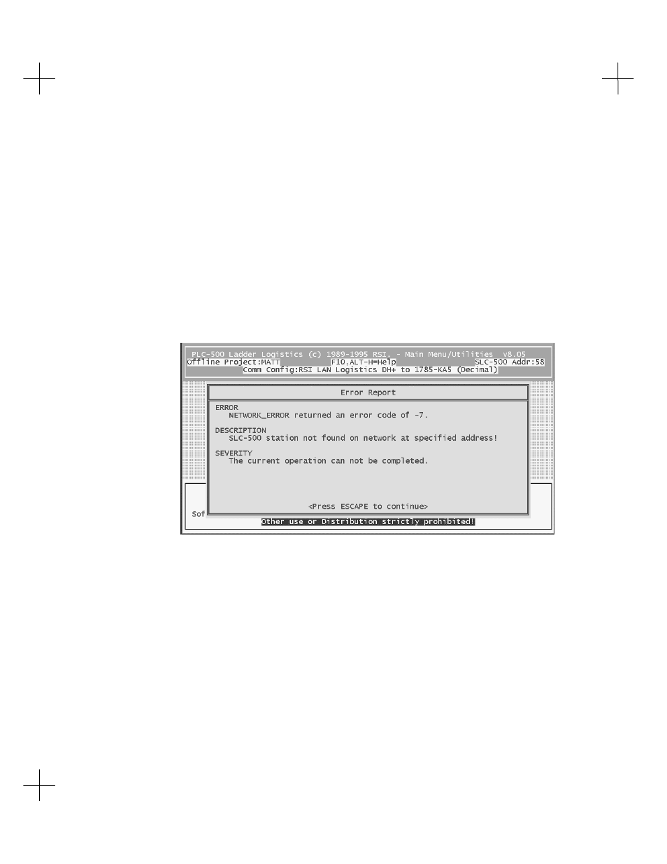 9399-s5sr, b - error codes, Error codes | Rockwell Automation 9323-S5500D A.I. SERIES MICROLOGIX 1000 AND PLC-500 SOFTW User Manual | Page 502 / 547
