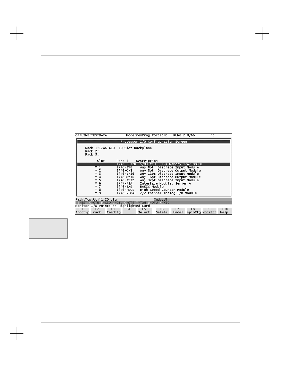 Cpu and i/o configuration, Processor type | Rockwell Automation 9323-S5500D A.I. SERIES MICROLOGIX 1000 AND PLC-500 SOFTW User Manual | Page 58 / 547