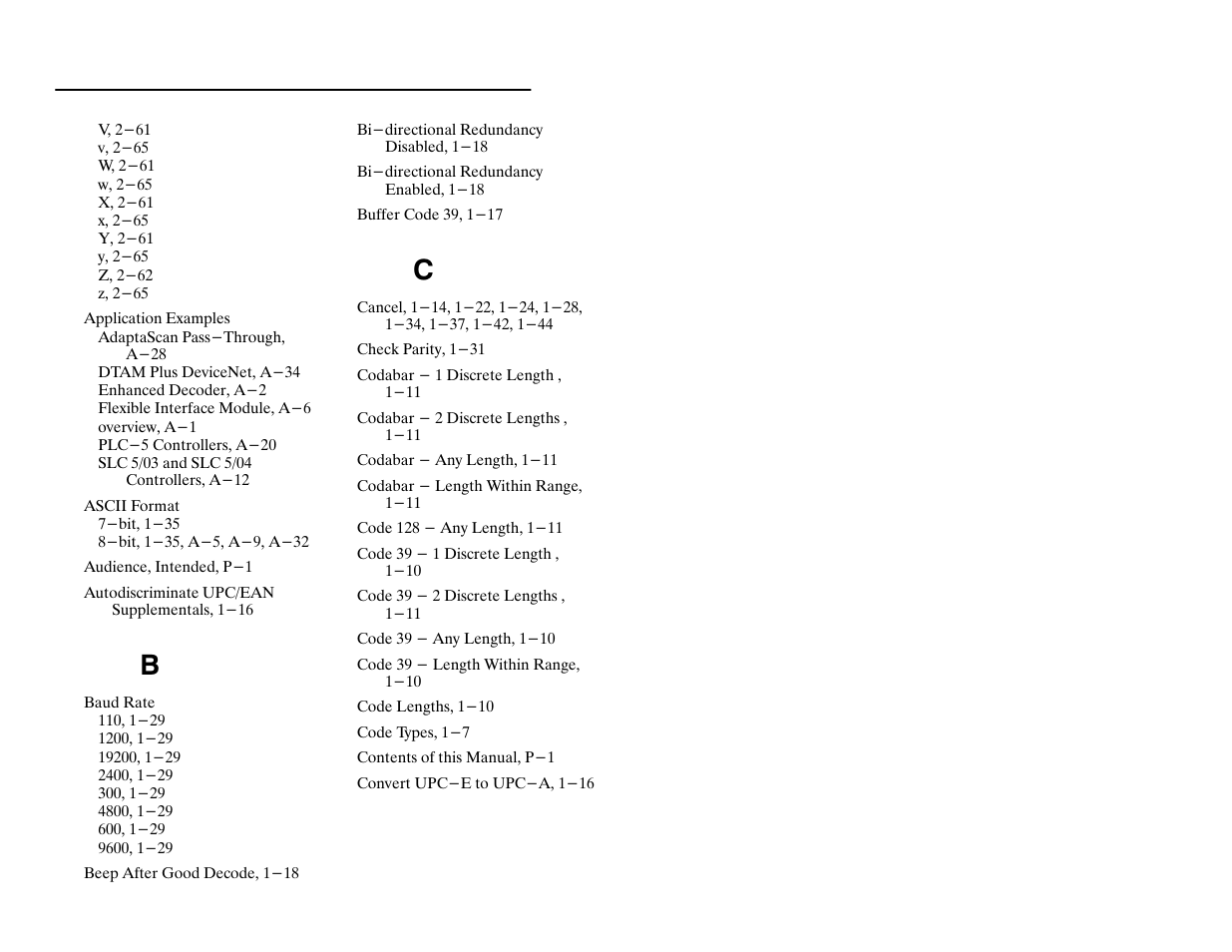 Rockwell Automation 2755 Hand-Held Cordless Bar Code Scanners User Manual | Page 170 / 176