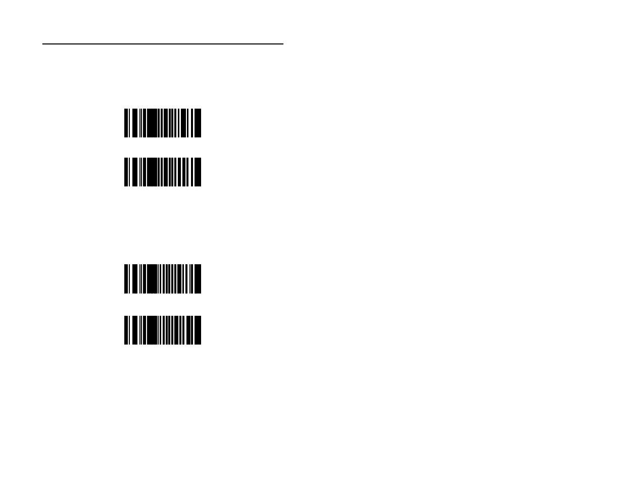 Transmit aim code id, Ignore unknown characters | Rockwell Automation 2755 Hand-Held Cordless Bar Code Scanners User Manual | Page 45 / 176