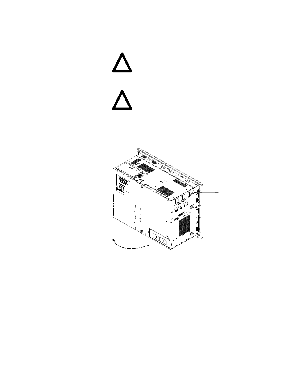 Rockwell Automation 6189 Accessory Mounting Brackets and Covers for 6180 Computers User Manual | Page 8 / 16