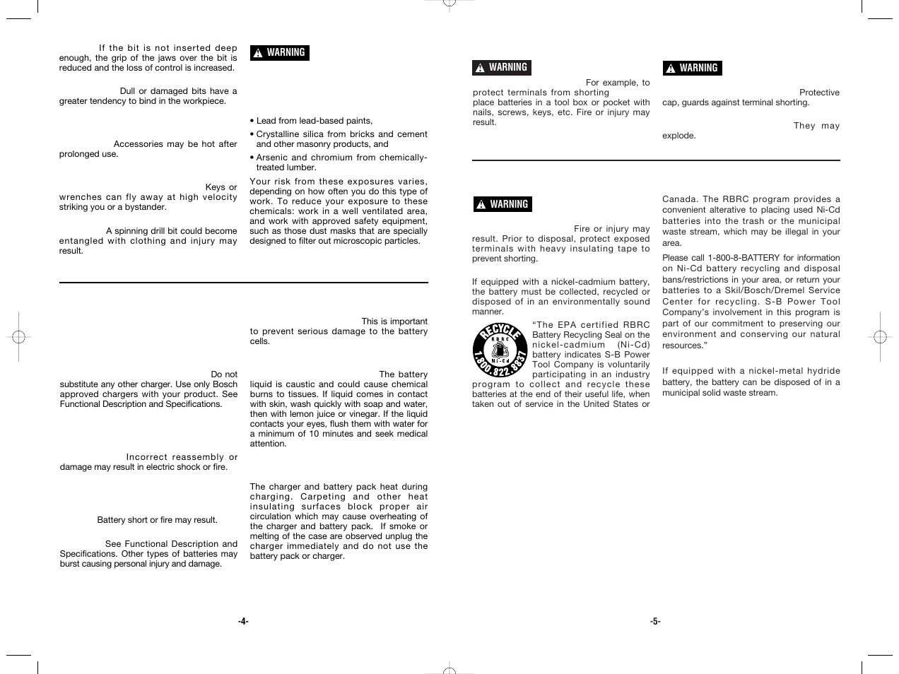 Bosch 13618 User Manual | Page 3 / 20