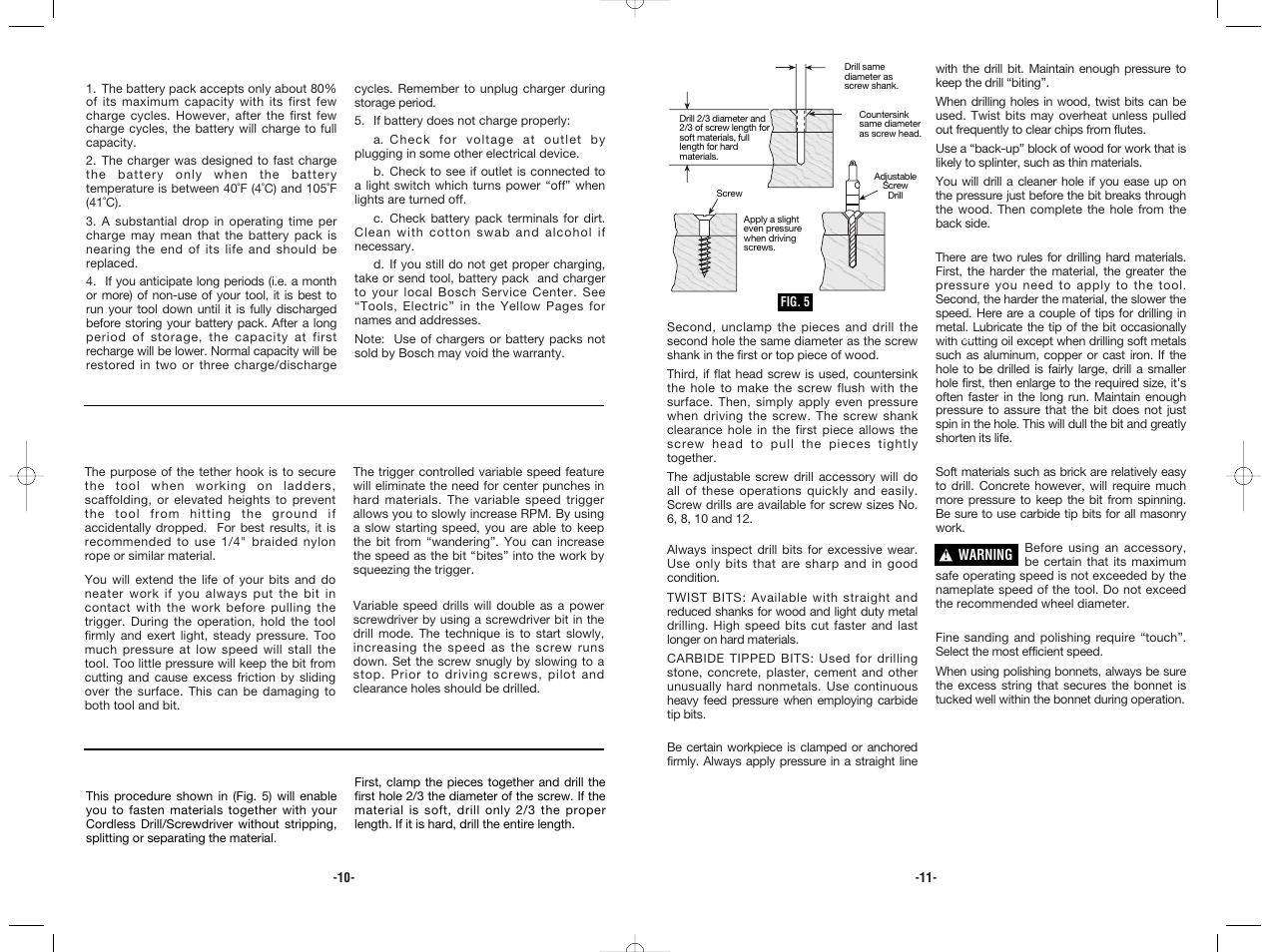 Bosch 13618 User Manual | Page 6 / 20