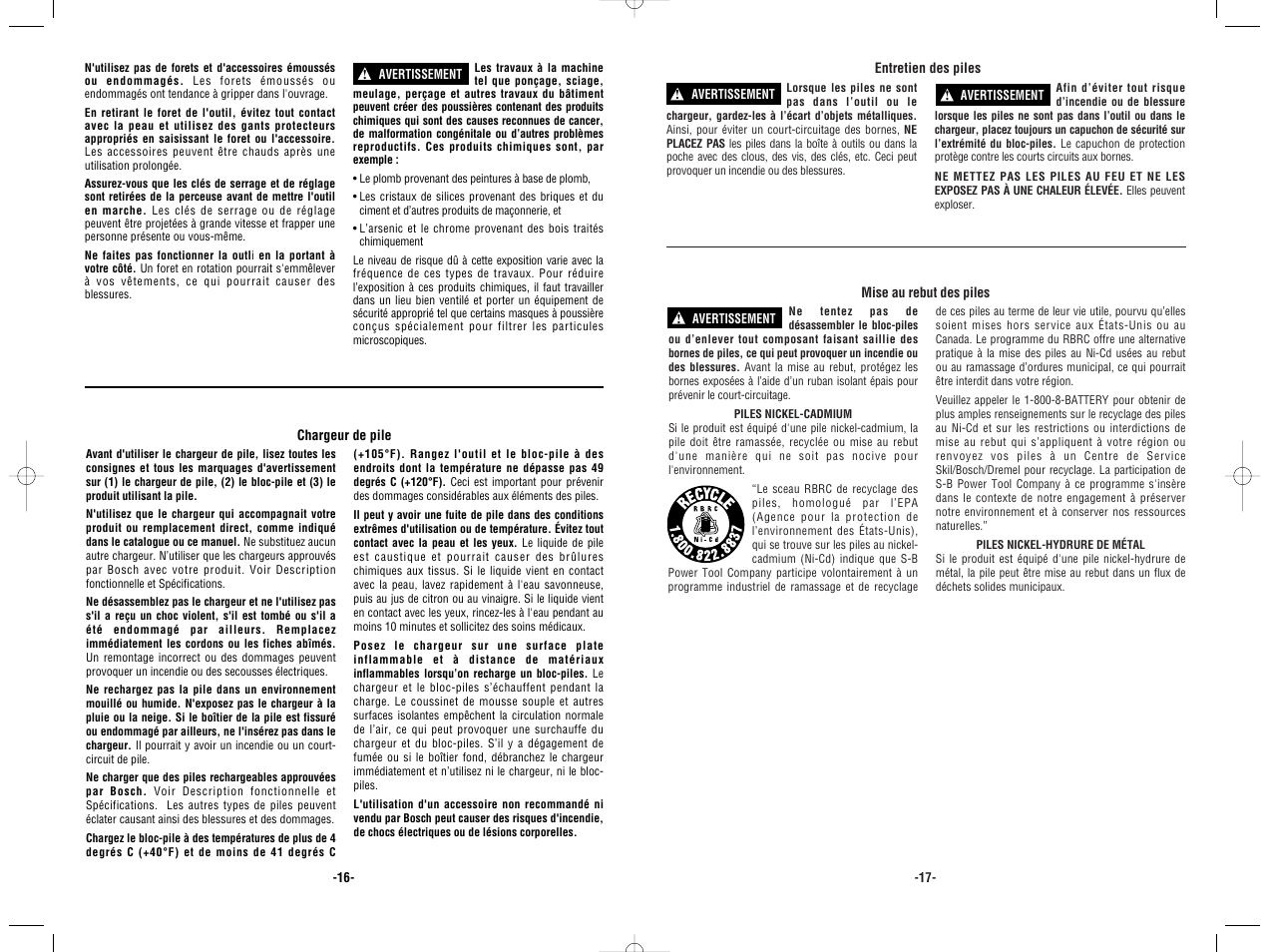 Bosch 13618 User Manual | Page 9 / 20