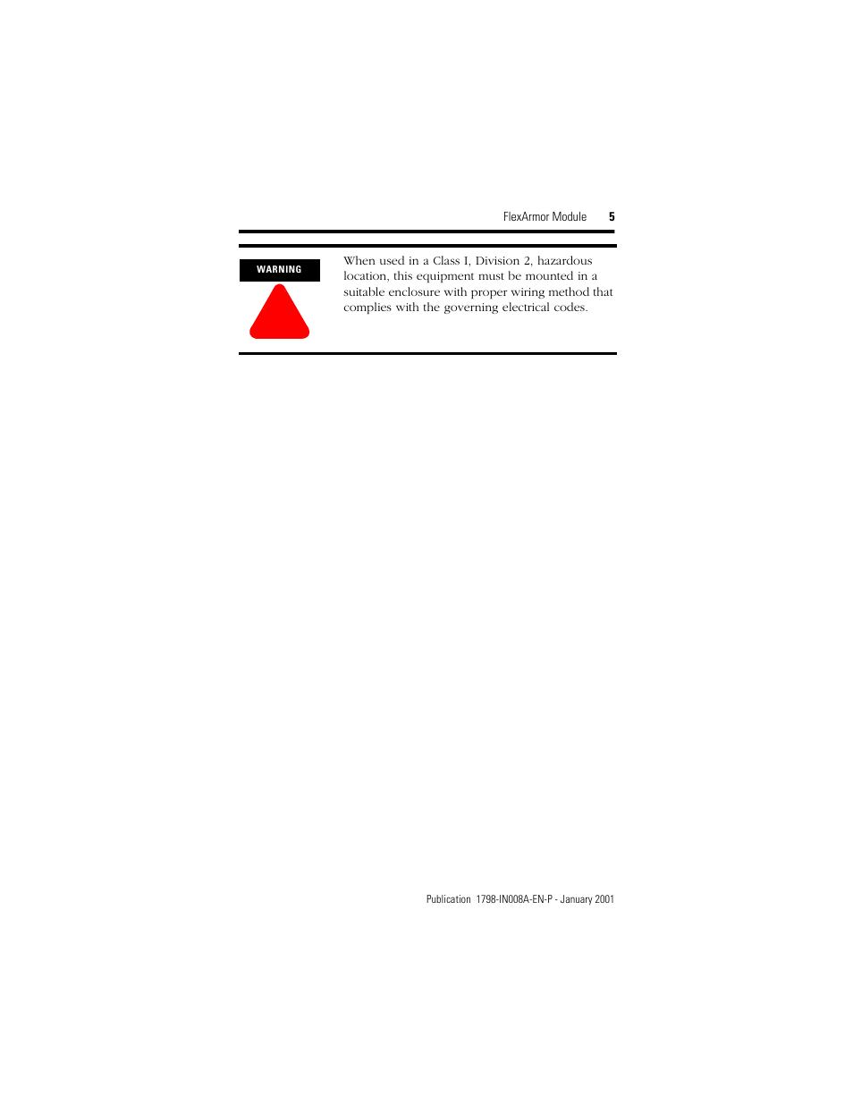 Rockwell Automation 1798-N2 FlexArmor Module User Manual | Page 5 / 8